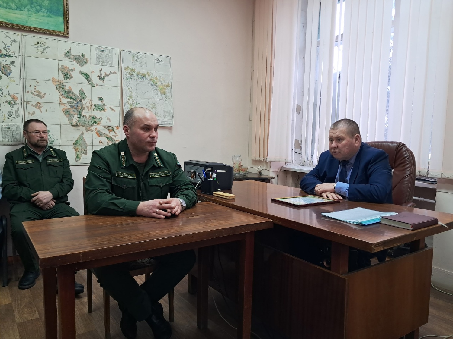 Ришат Алтынбаев посетил Мокшанское лесничество