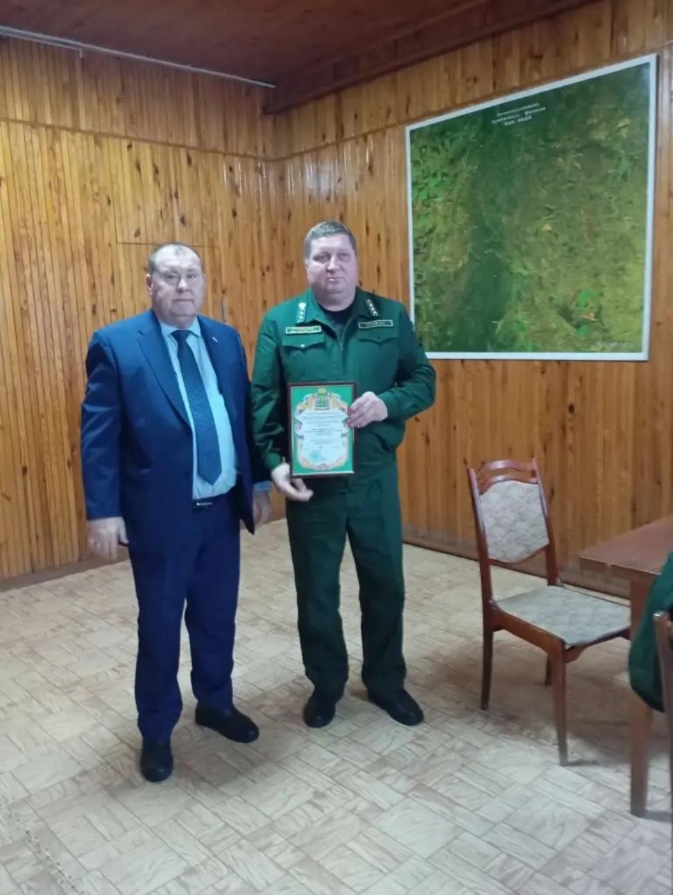 Министр лесного хозяйства Пензенской области посетил Лунинское лесничество