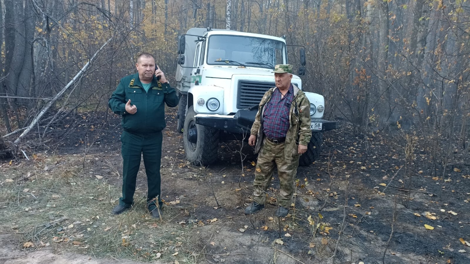 Лесопожарную обстановку лично контролирует Ришат Алтынбаев