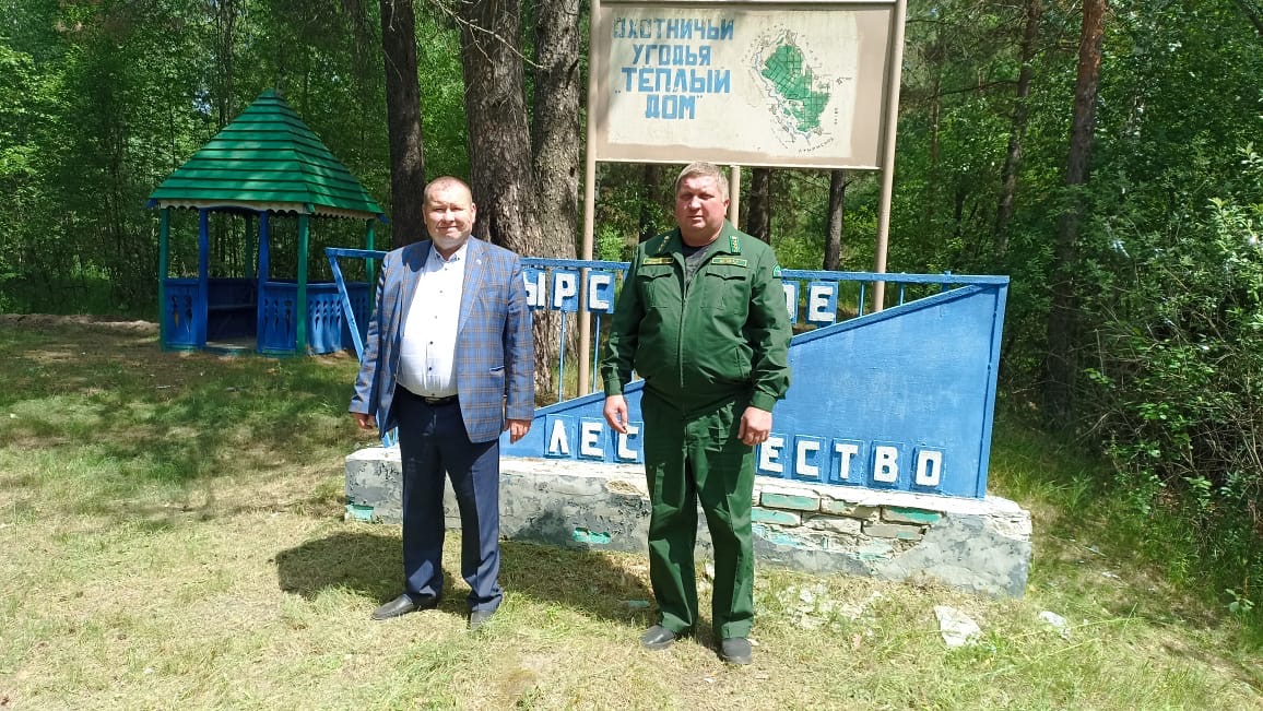 Министр лесного, охотничьего хозяйства и природопользования Пензенской области посетил Лунинское лесничество