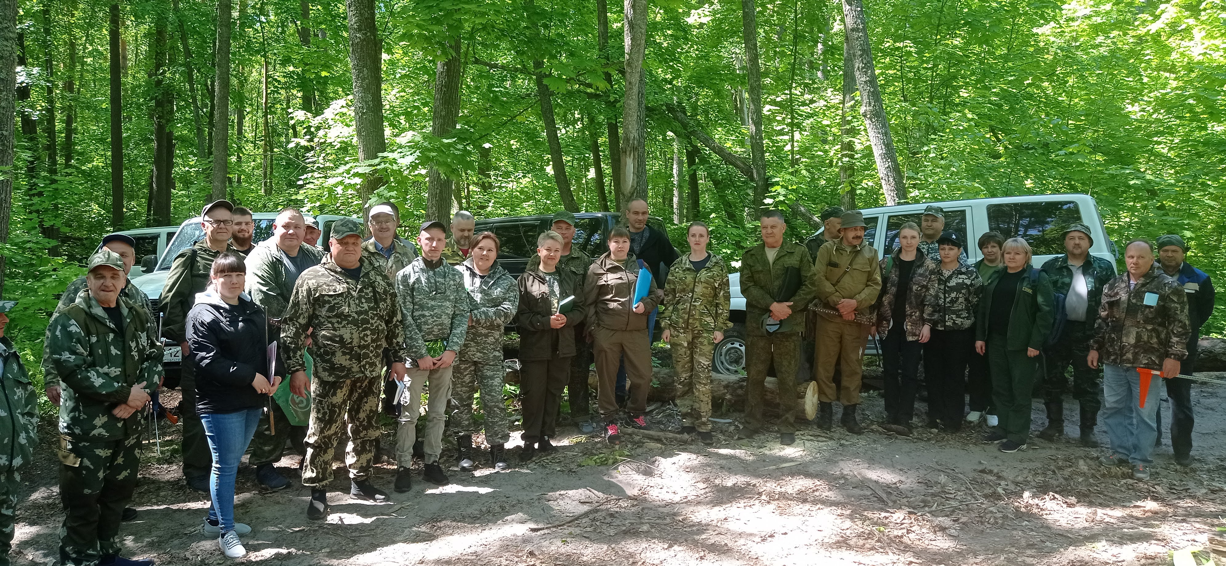 Проведена полевая тренировка по лесопатологическим обследованиям Проведена полевая тренировка по лесопатологическим обследованиям