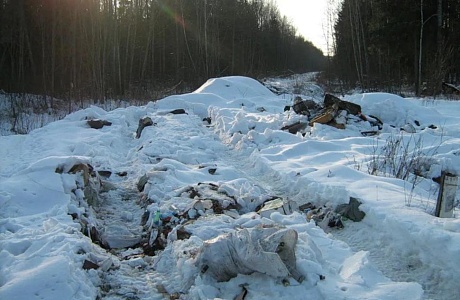 Житель Городищенского района привлечен к ответственности за складирование строительных отходов на землю
