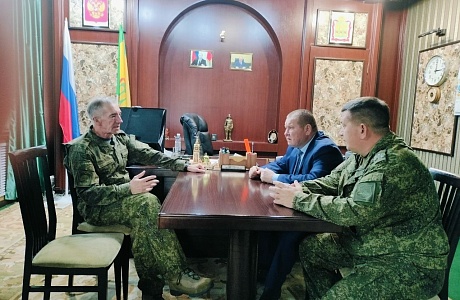 Рабочая встреча с руководством Военной академии материально-технического обеспечения
