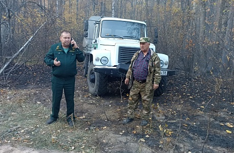 Лесопожарную обстановку лично контролирует Ришат Алтынбаев